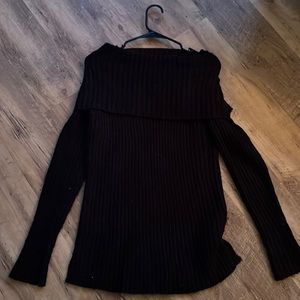 Black cozy sweater from Francesca’s